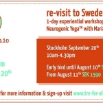 Stockholm, Sweden - Neurogenic Yoga™ 1-day workshop (open to general public)