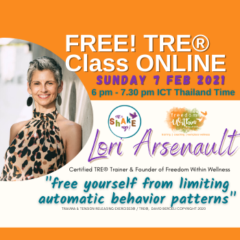 Free Monthly Online TRE® Class - with Lori Ann Arsenault