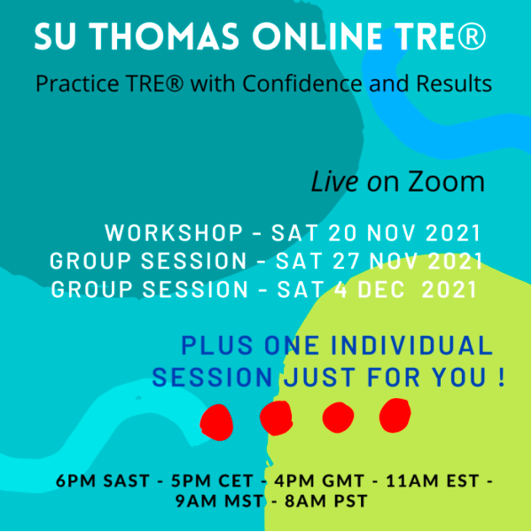 3 Week Series & Individual TRE - TRE® with Confidence & Results - Su Thomas