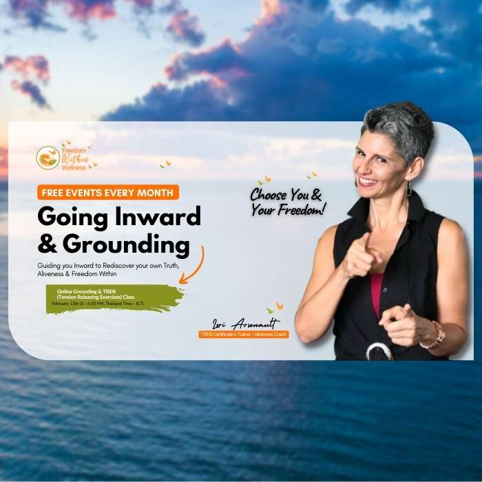 Online Grounding & TRE™ (Tension & Releasing Exercises) Class with Lori (Chiang Mai, Thailand)