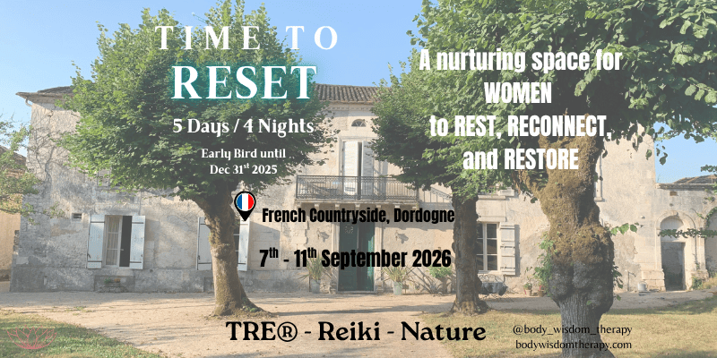 RESET Retreat for Women - TRE™ | Reiki | Nature - September 2026 - FRANCE