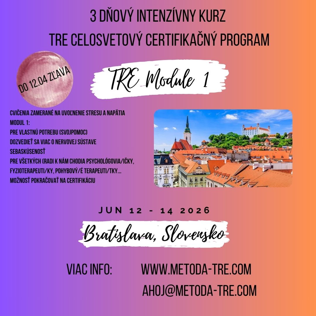 TRE™ Global Certification Training - Module 1 (Bratislava, Slovakia) English with interpretation into CZ/SK