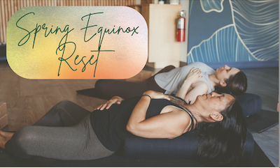 SPRING EQUINOX RESET—   A self-care workshop with TRE, energy clearing, and grounding practices