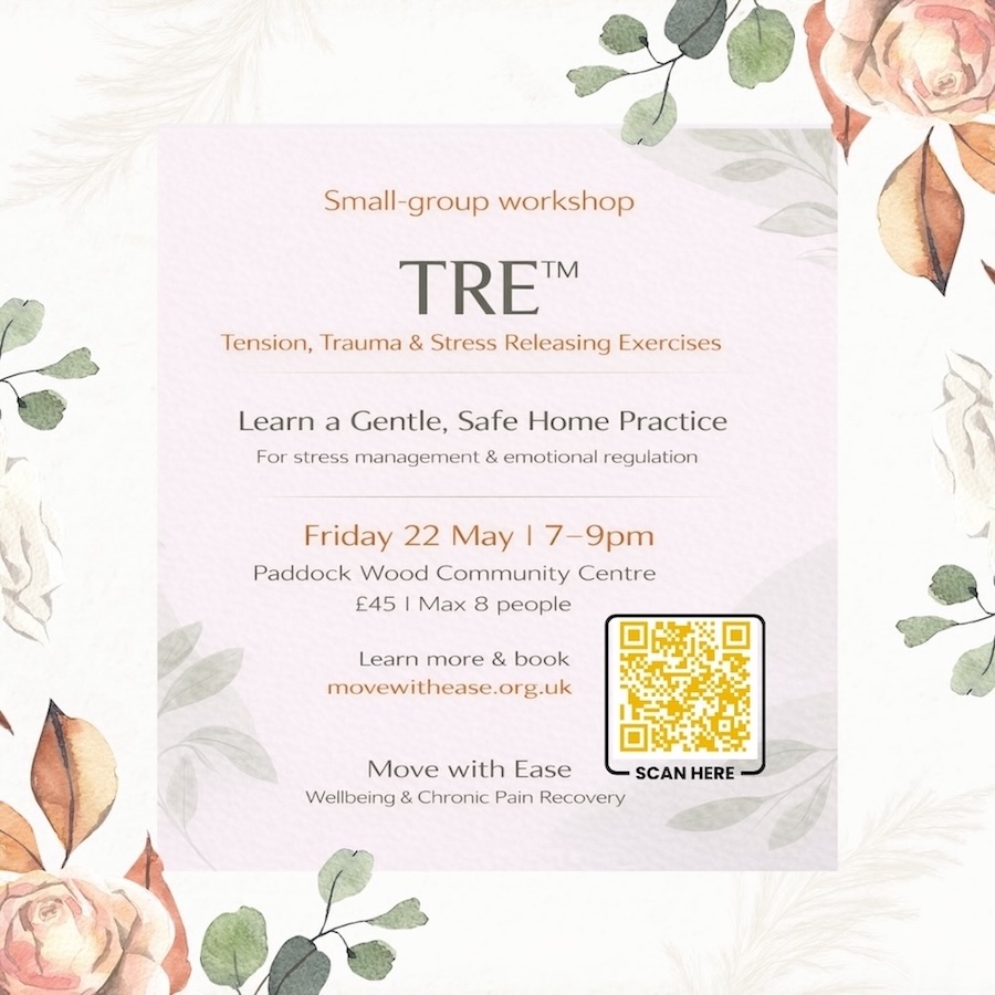 TRE™  Introduction Workshop – Learn a Gentle, Safe Home Practice for Stress Management & Emotional Regulation
