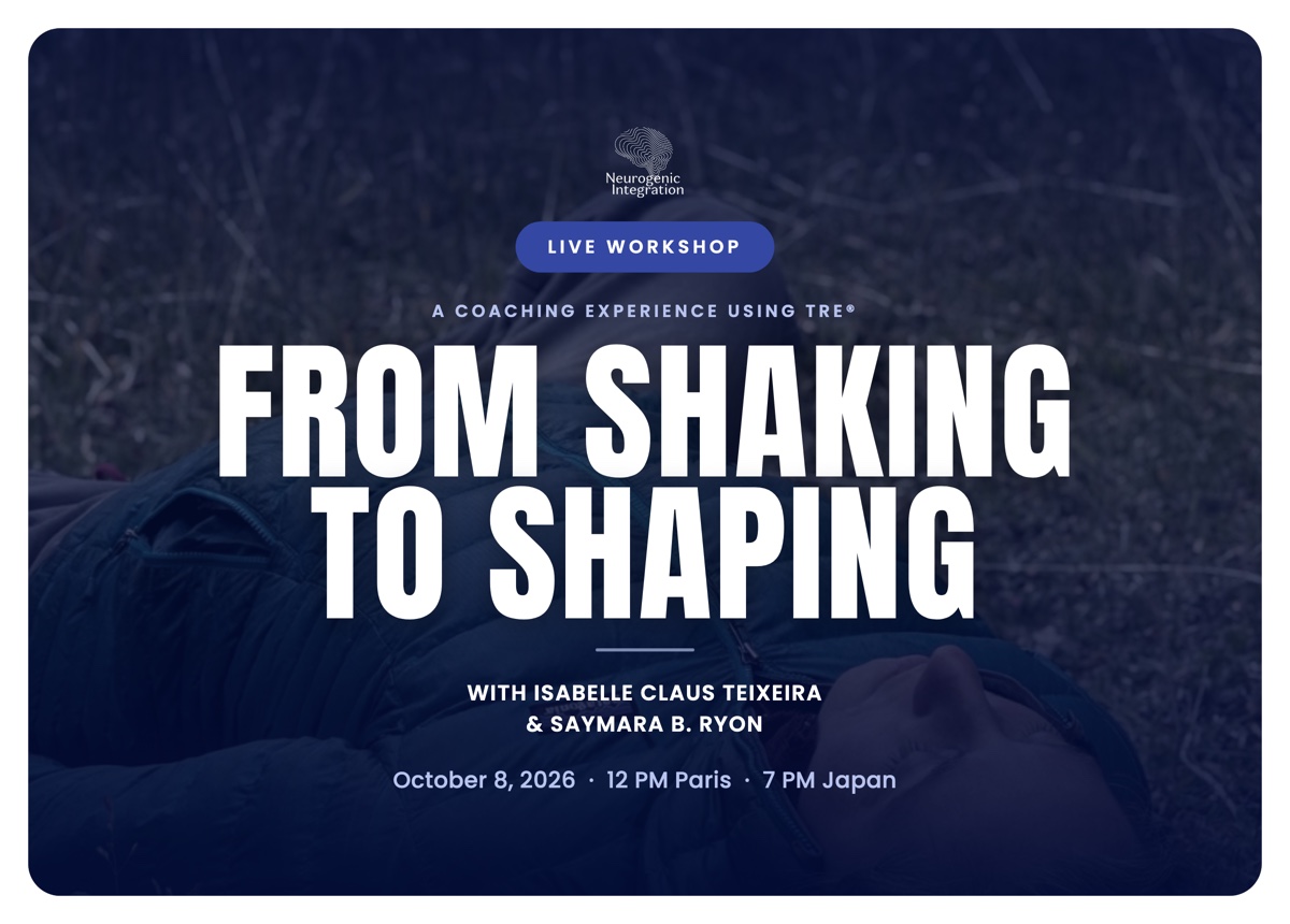 A Coaching Experience Using TRE™ – From Shaking to Shaping