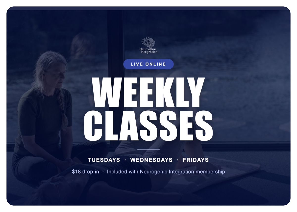 Neurogenic Integration Upcoming Classes